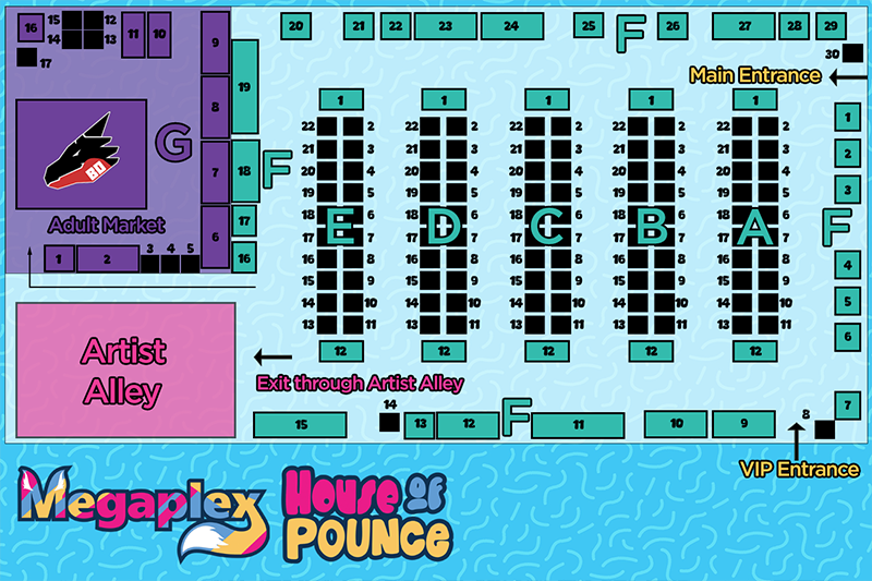 2025 Dealers Den Map